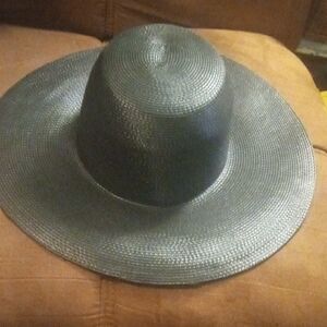 Betmar Black Wide-Brim Hat